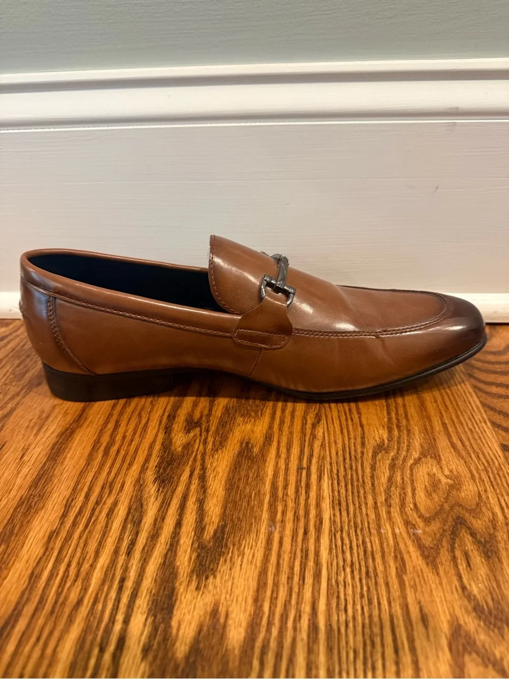 Alfani Men’s Tan Leather Loafers